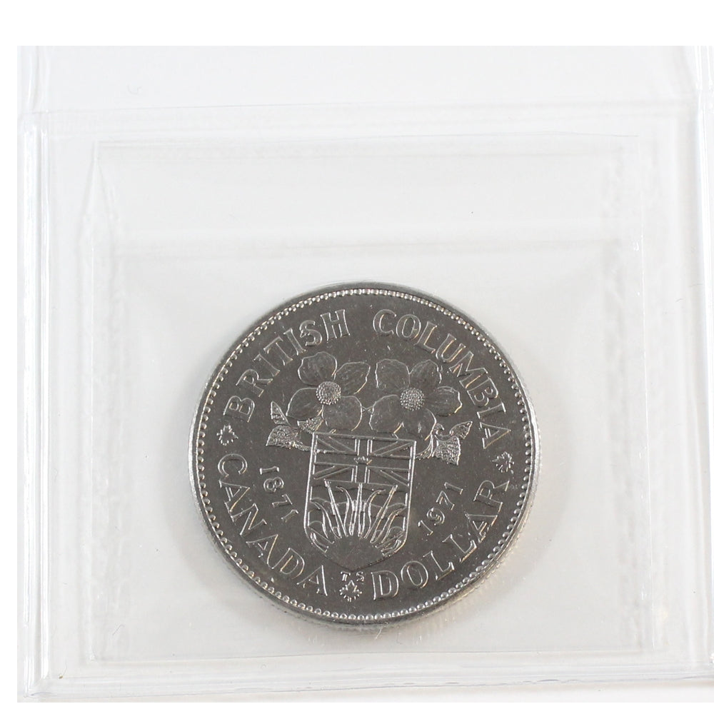 1971 Canada Nickel Dollar ICCS Certified MS65