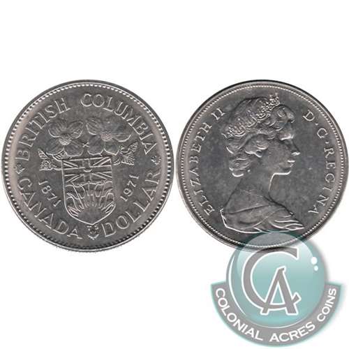 1971 Canada Nickel Dollar UNC+ (MS62)