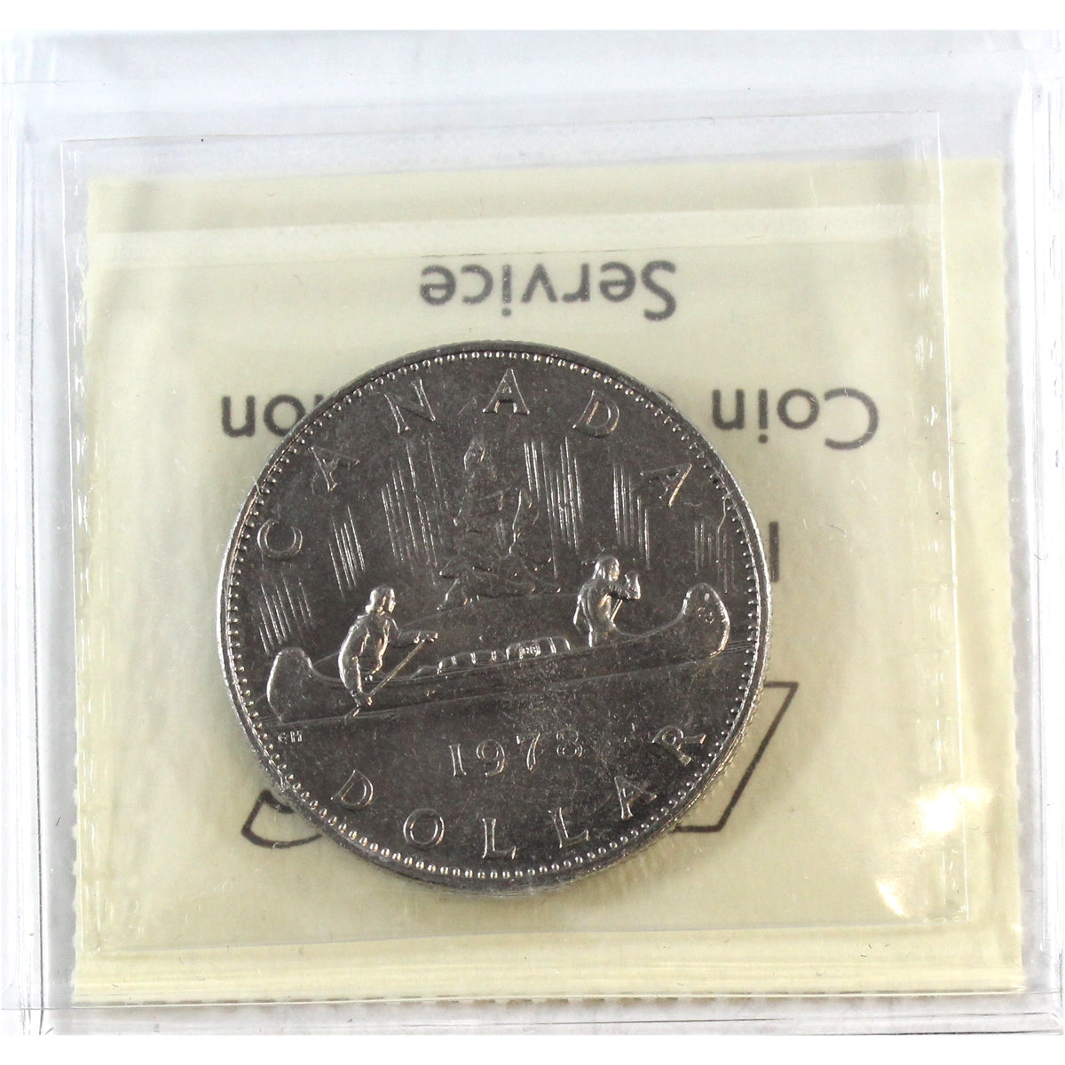 1978 Canada Nickel Dollar ICCS Certified MS65