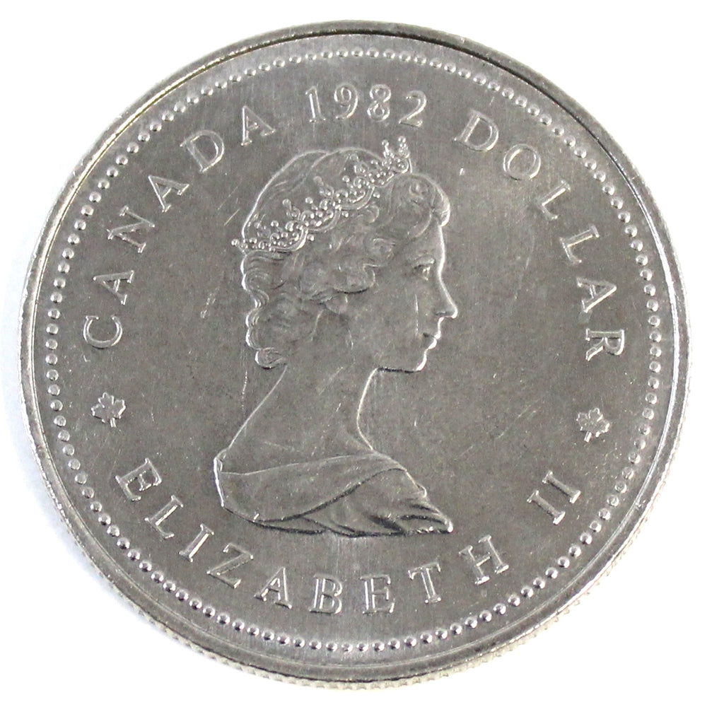 1982 Constitution Canada Nickel Dollar UNC+ (MS62)