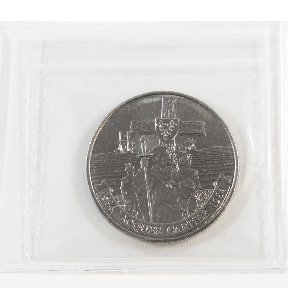 1984 Cartier Canada Nickel Dollar ICCS Certified MS65
