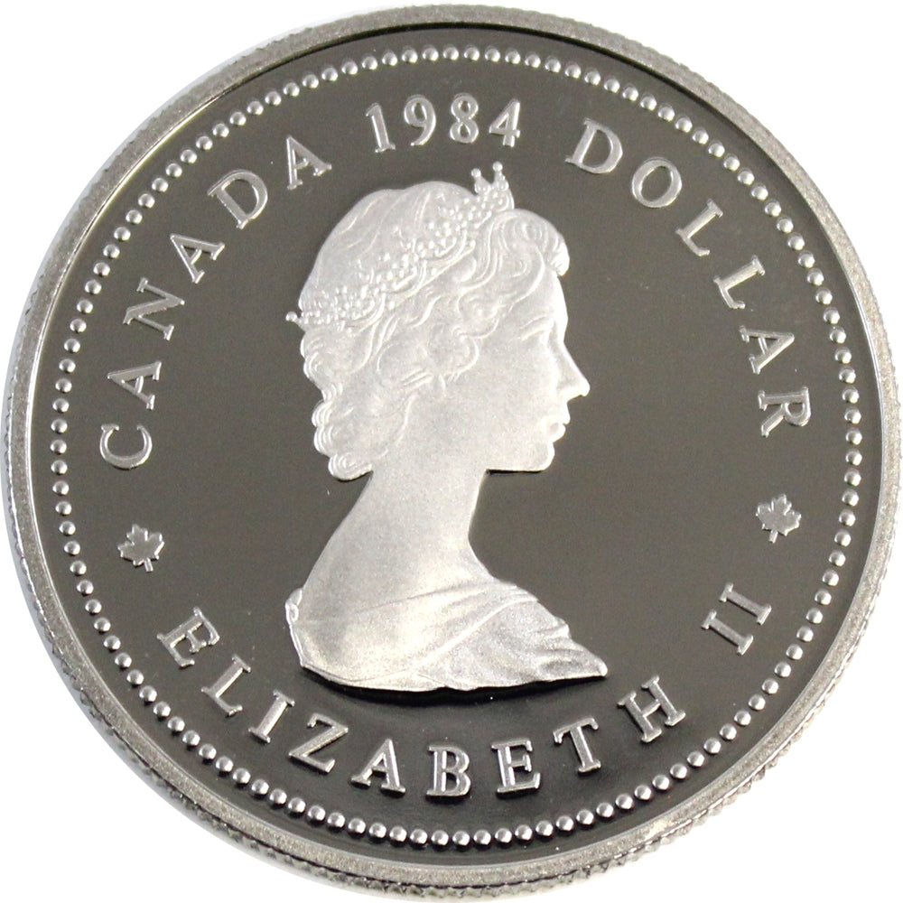 1984 Cartier Canada Nickel Dollar Proof_