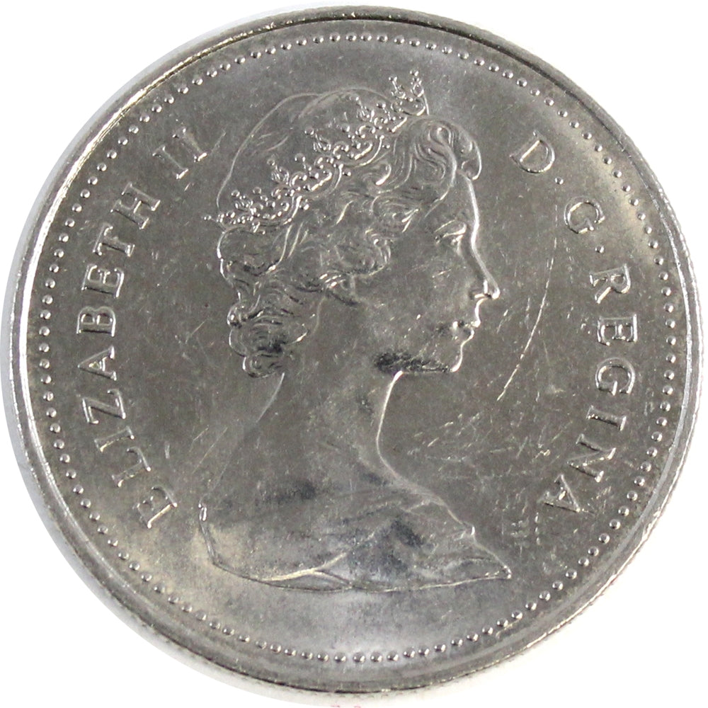 1984 Voyageur Canada Nickel Dollar Circulated