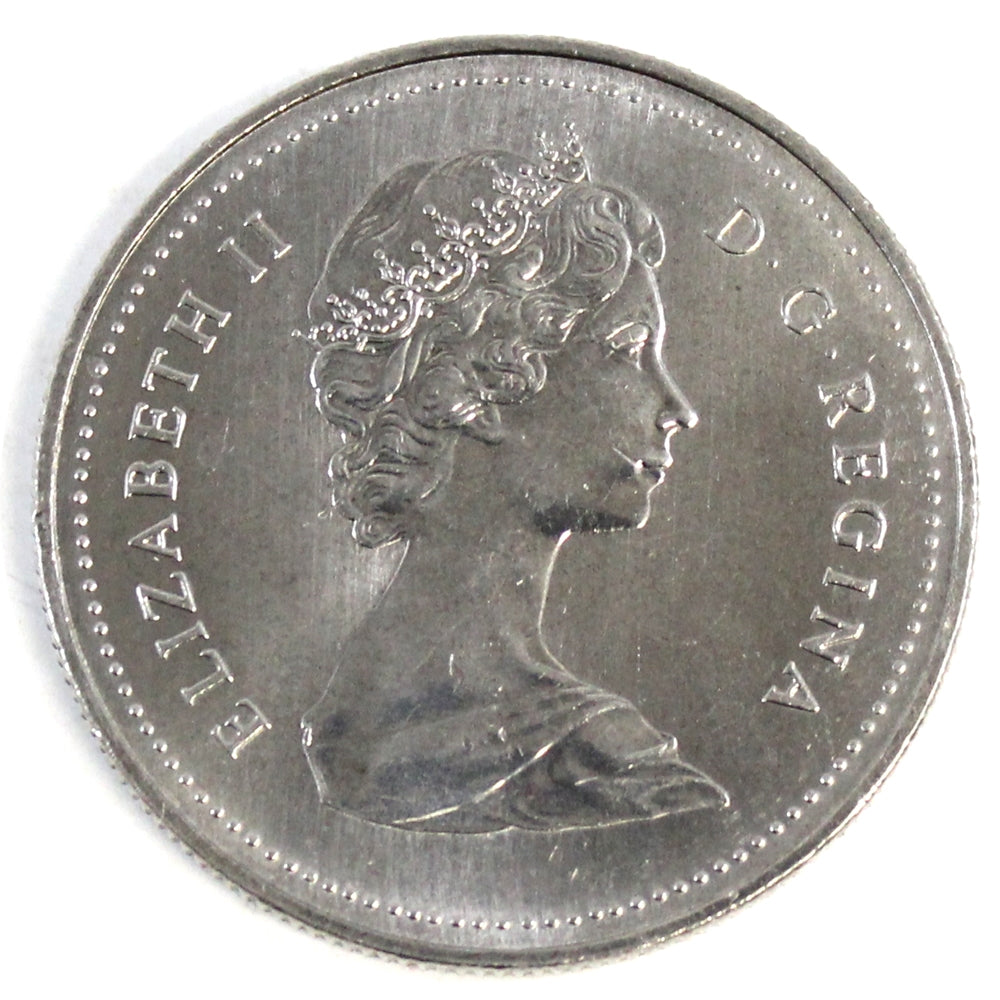 1984 Voyageur Canada Nickel Dollar Choice Brilliant Uncirculated MS64
