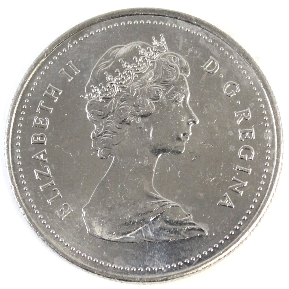 1985 Canada Nickel Dollar Uncirculated (MS60)