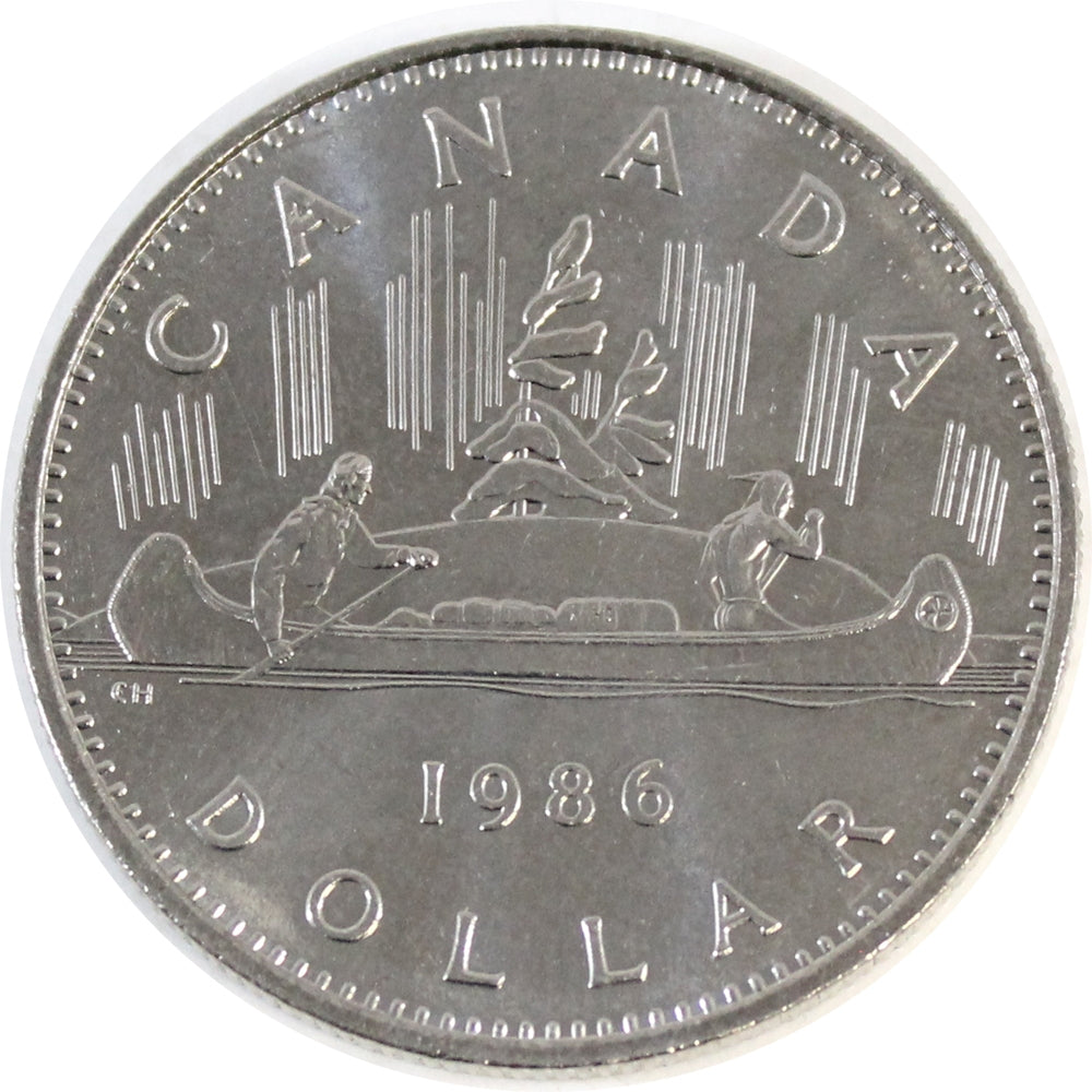 1986 Canada Nickel Dollar UNC+ (MS62)
