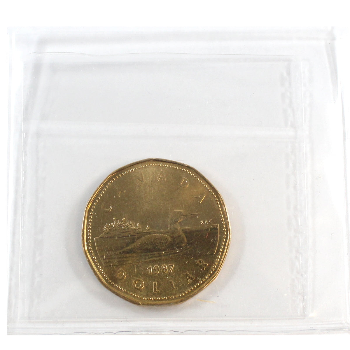1987 Canada Loon Dollar ICCS Certified MS65