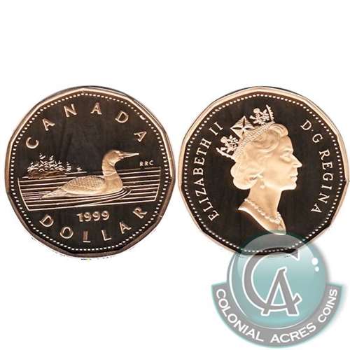 1999 Canada Loon Dollar Proof