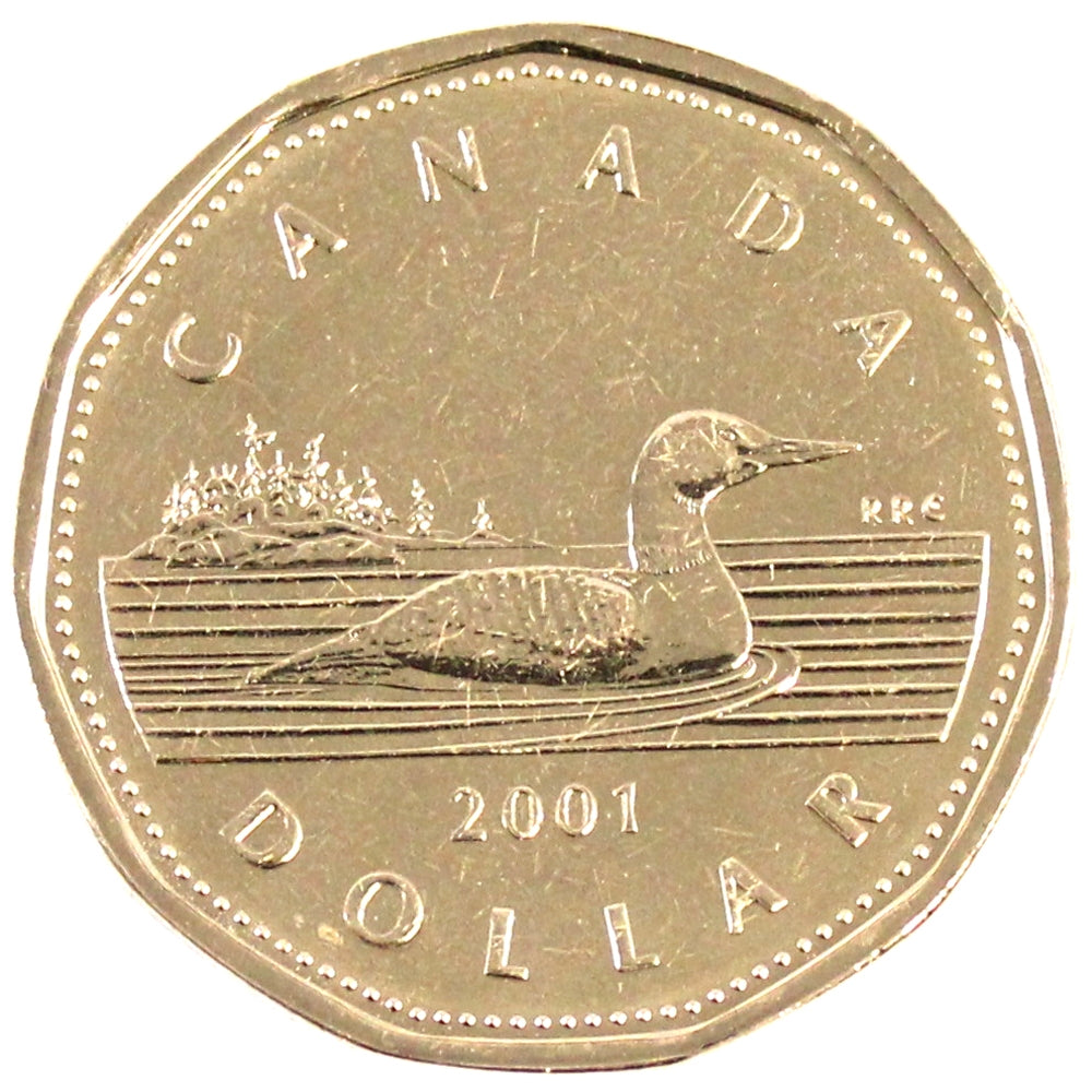 2001 Canada Loon Dollar Proof Like (Mint Set Issue Only)