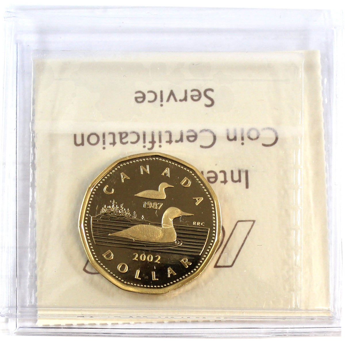 2002 Centre Ice Canada Dollar ICCS Certified PF-67 Ultra Heavy Cameo