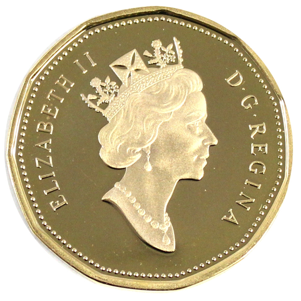 1987-2002 Canada Going For Gold Dollar Proof (Miracle at Centre Ice)_