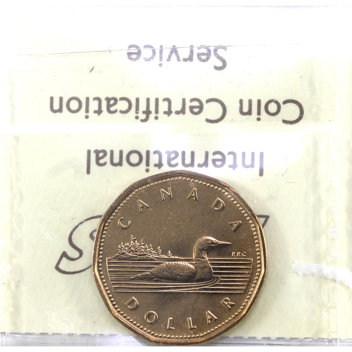 2002 Canada Loon Dollar ICCS Certified MS65