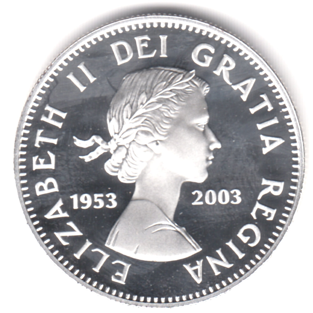 2003 Canada Coronation (1953-2003) Dollar Proof (from set) (No Tax) $