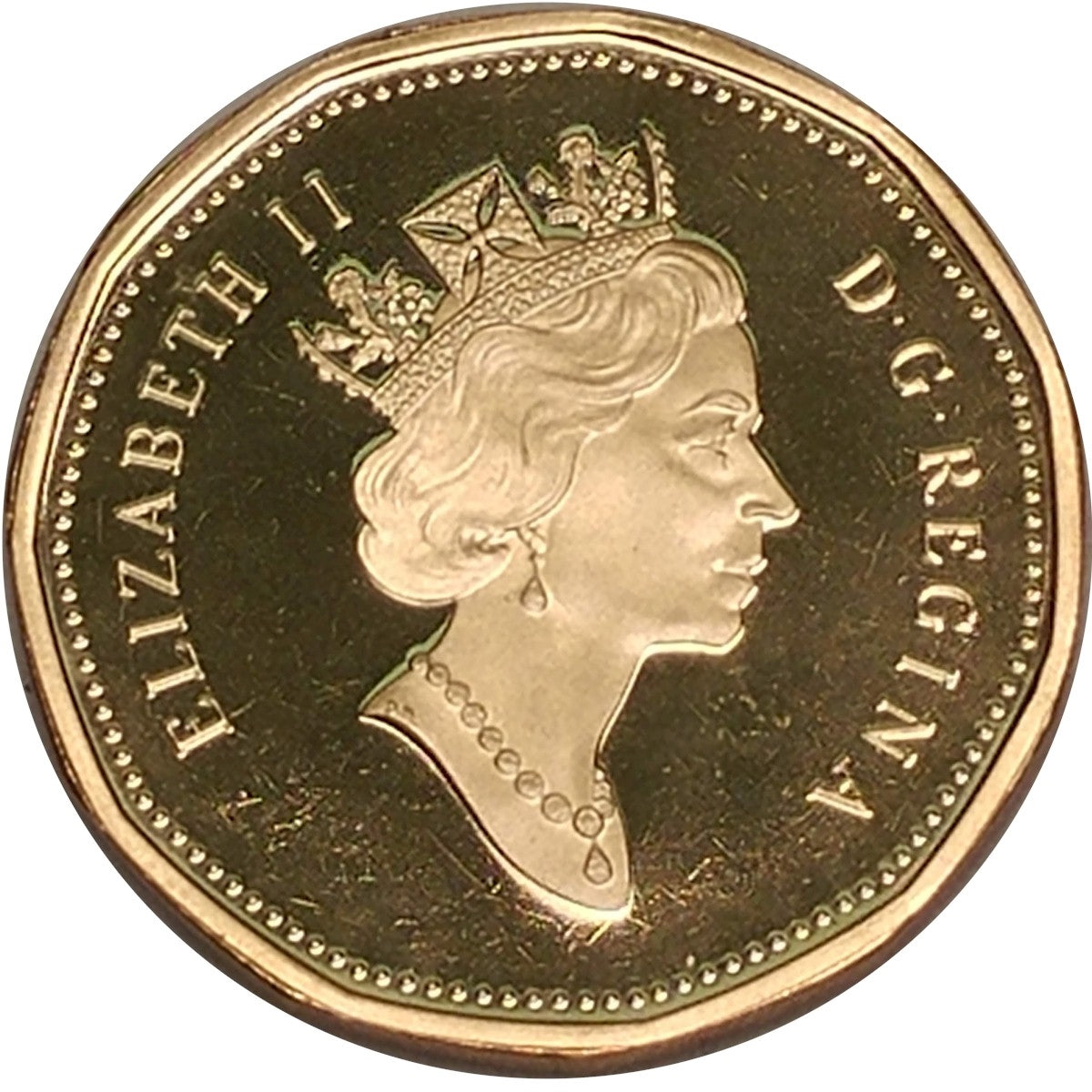 2003 Canada Old Effigy Loon Dollar Proof