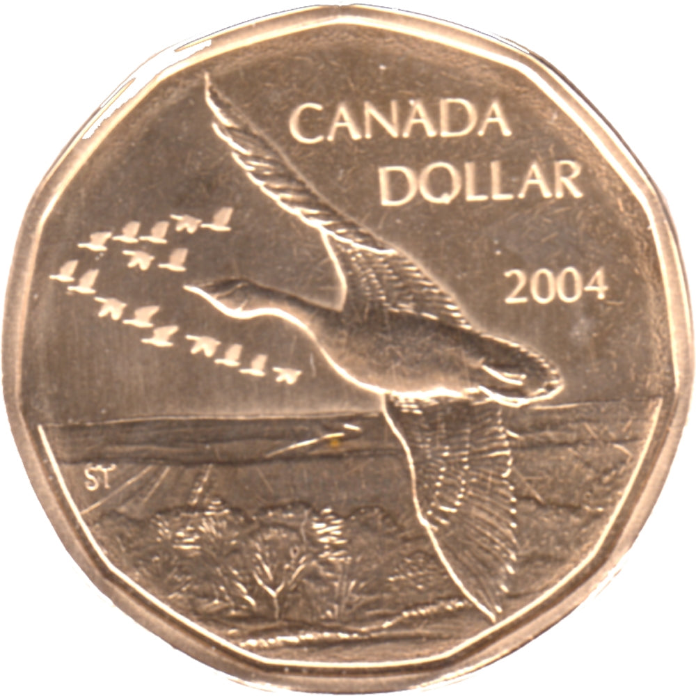 2004 Canada Goose Dollar Specimen