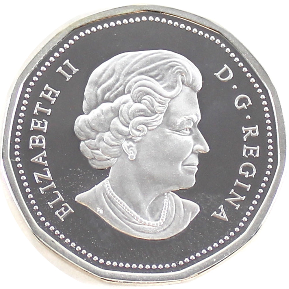 2004 Canada Silver Coloured Lucky Loon Dollar Proof_