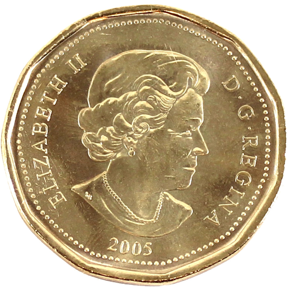 2005 Terry Fox Canada Dollar Brilliant Uncirculated (MS63)