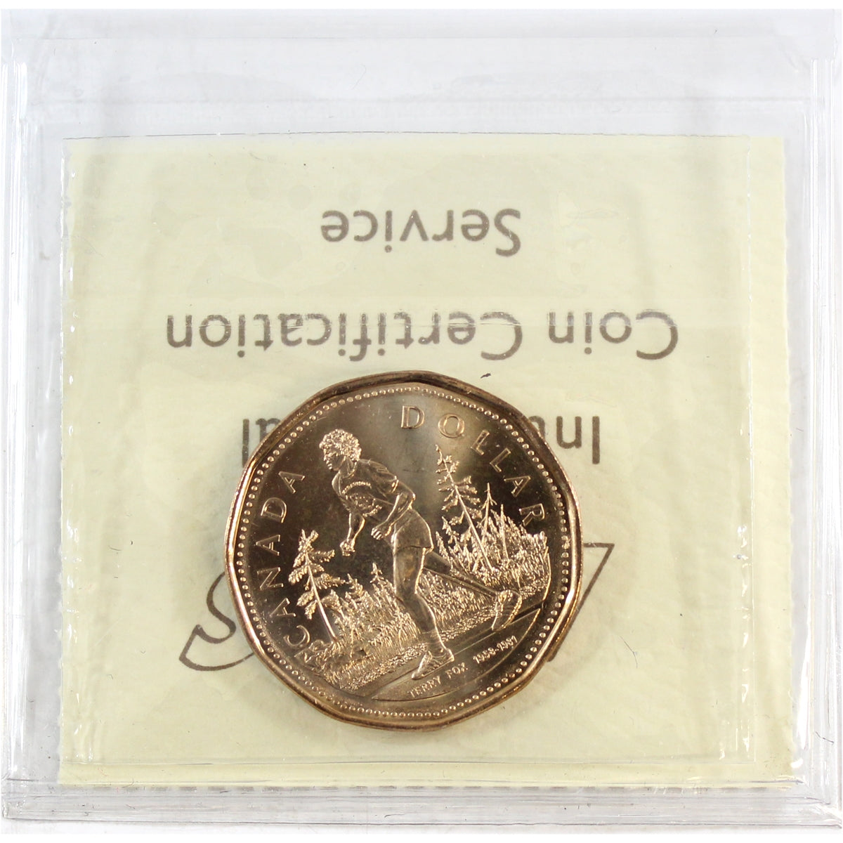 2005 Terry Fox Canada Dollar ICCS Certified MS66