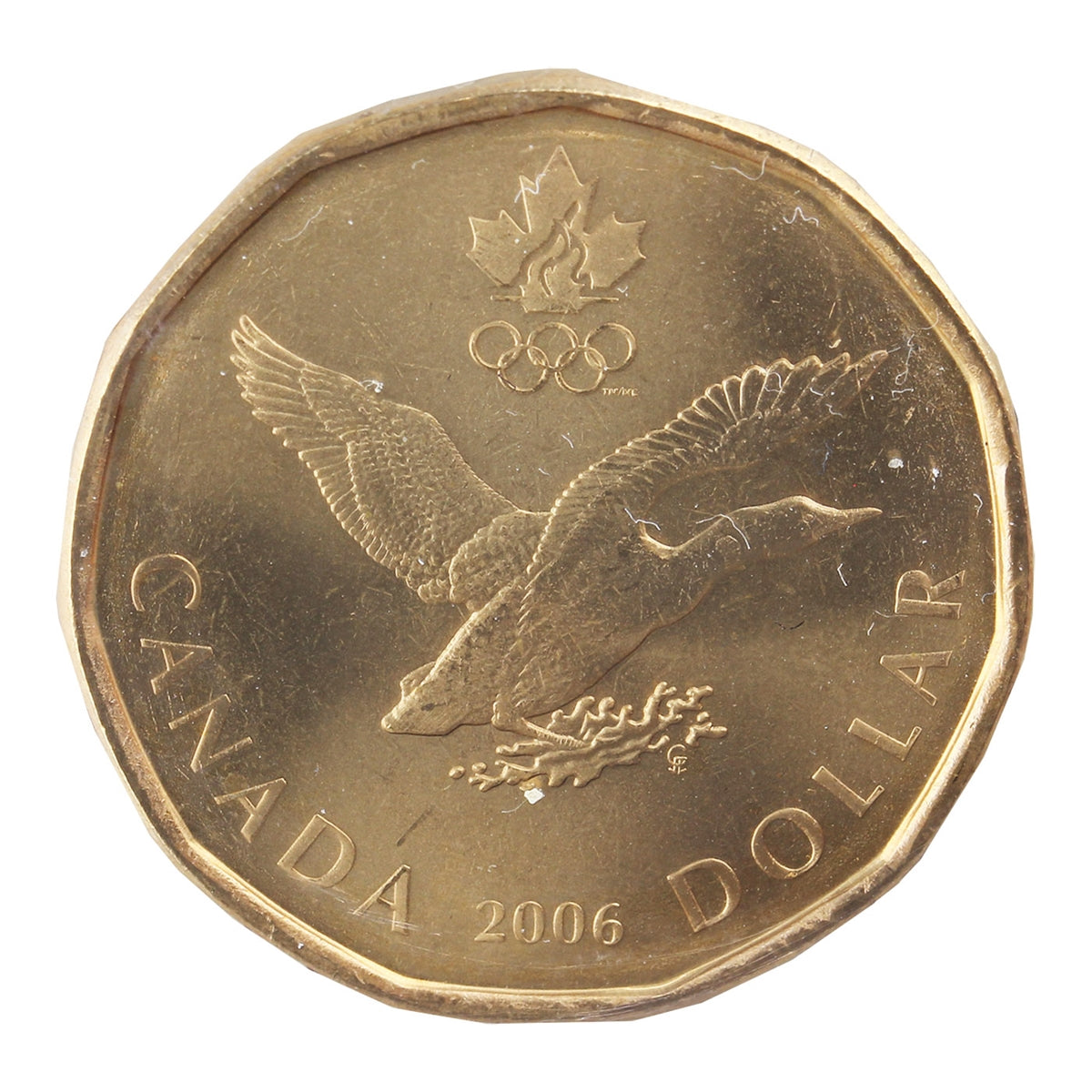 2006 Canada Olympic Loon Dollar ICCS Certified MS65