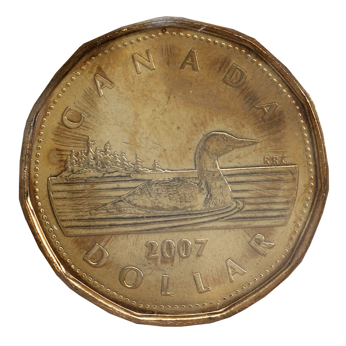 2007 Canada Loon Dollar ICCS Certified MS65