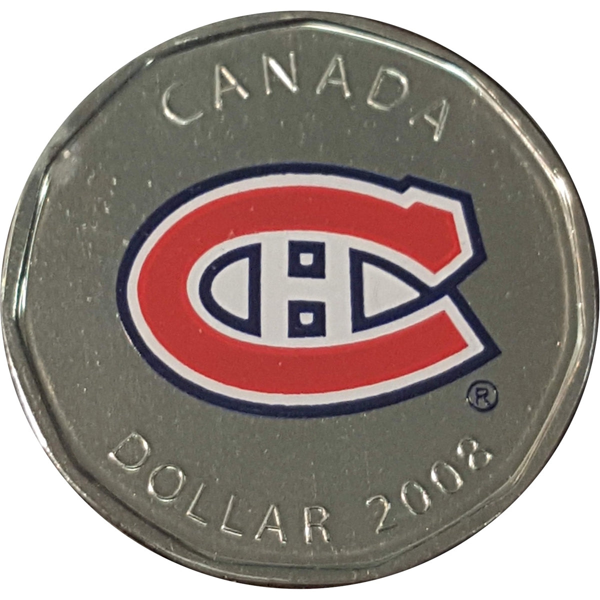 2008 Canada Montreal Canadiens Dollar Proof Like (from Puck) $