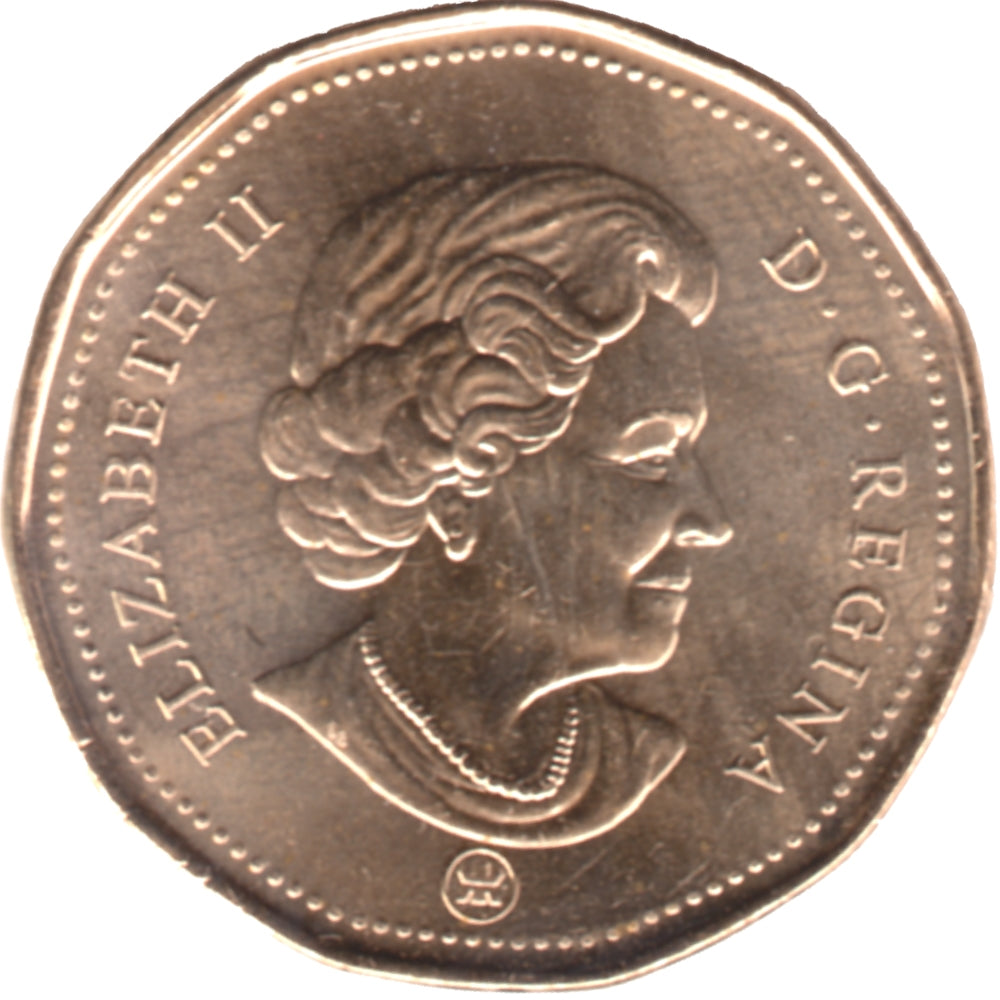 2008 Canada Olympic Loon Dollar Brilliant Uncirculated (MS63)