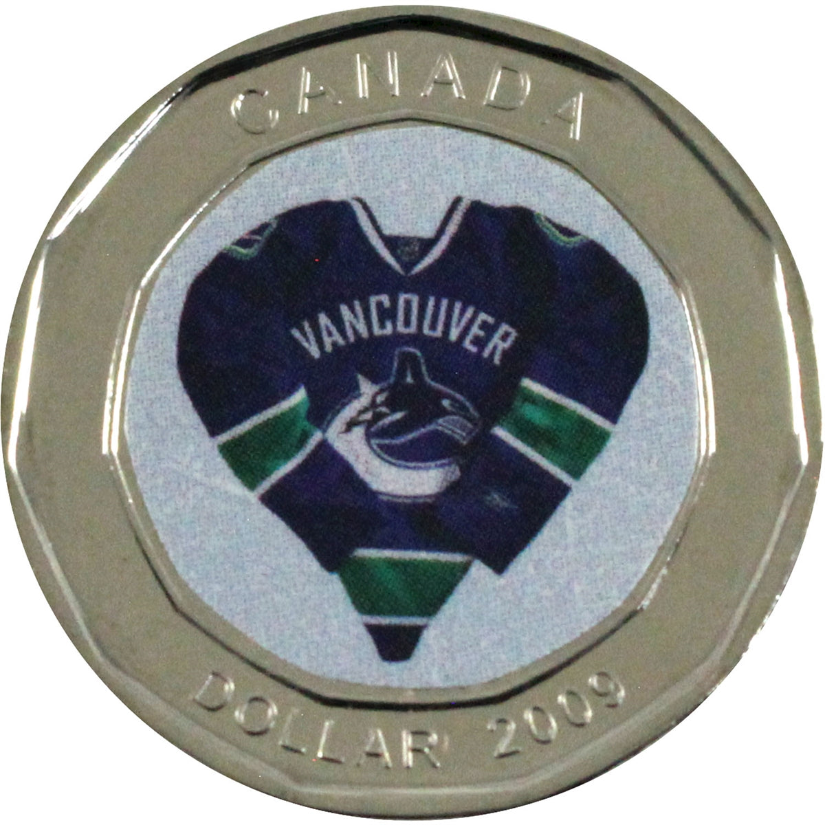 2009 Canada Vancouver Canucks Dollar Proof Like (from Set) $