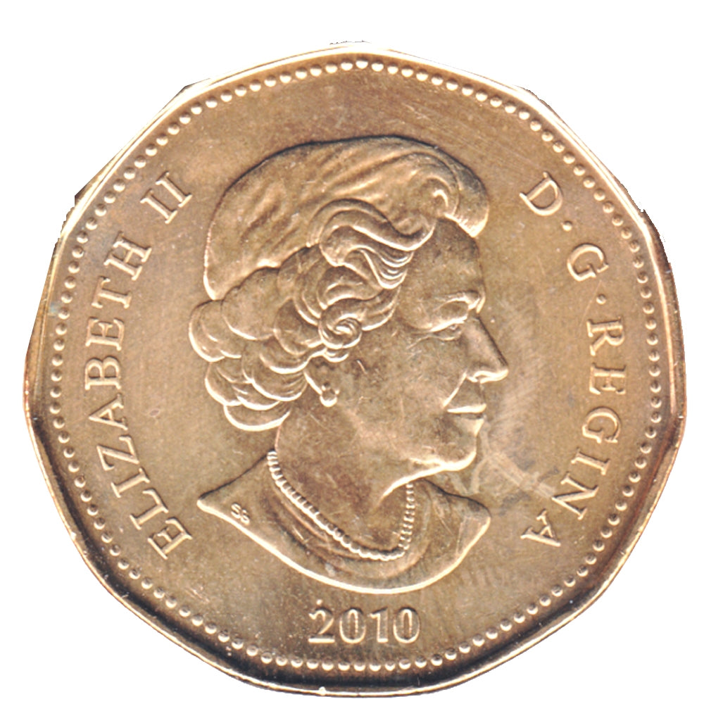 2010 Canada Inukshuk Dollar Brilliant Uncirculated (MS63)