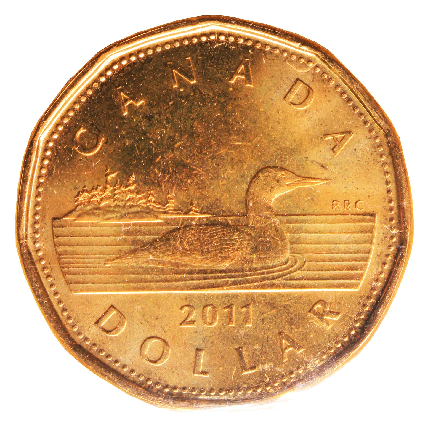 2011 Canada Loon Dollar ICCS Certified MS66
