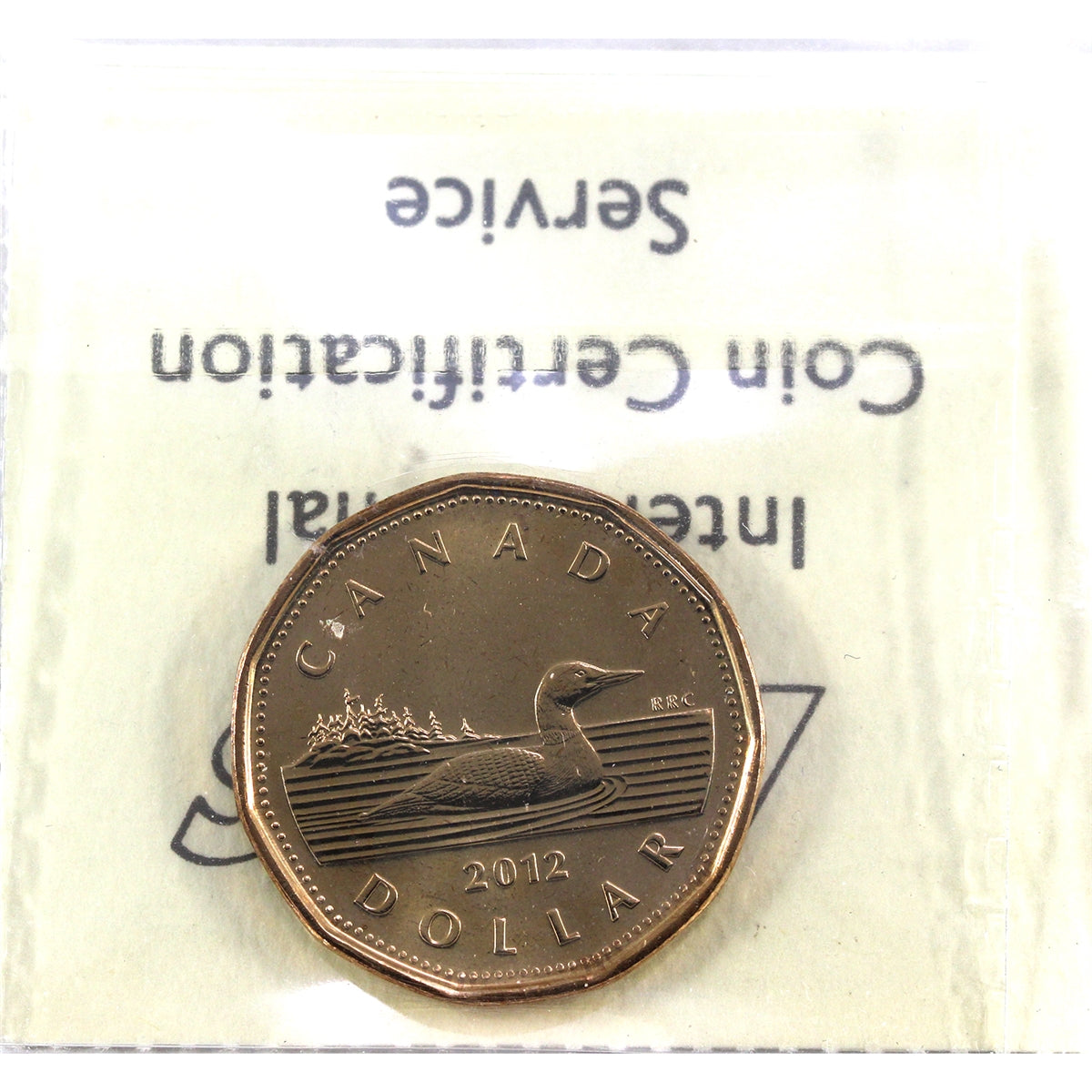 2012 Old Generation Canada Loon Dollar ICCS Certified MS65