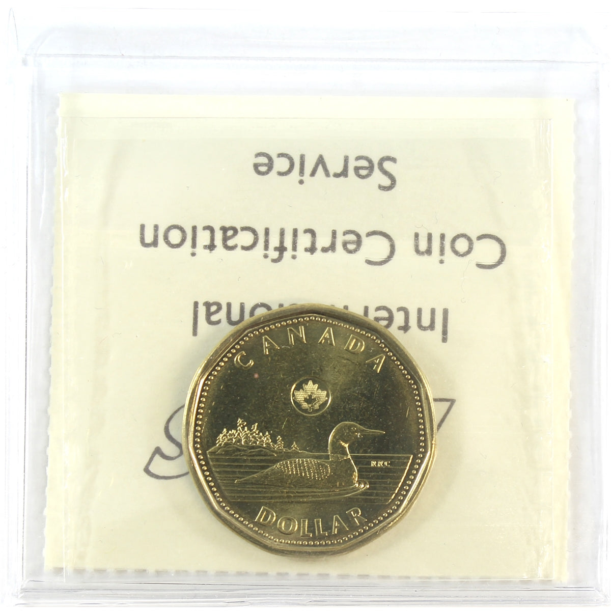 2012 Canada Security Loon Dollar ICCS Certified MS66