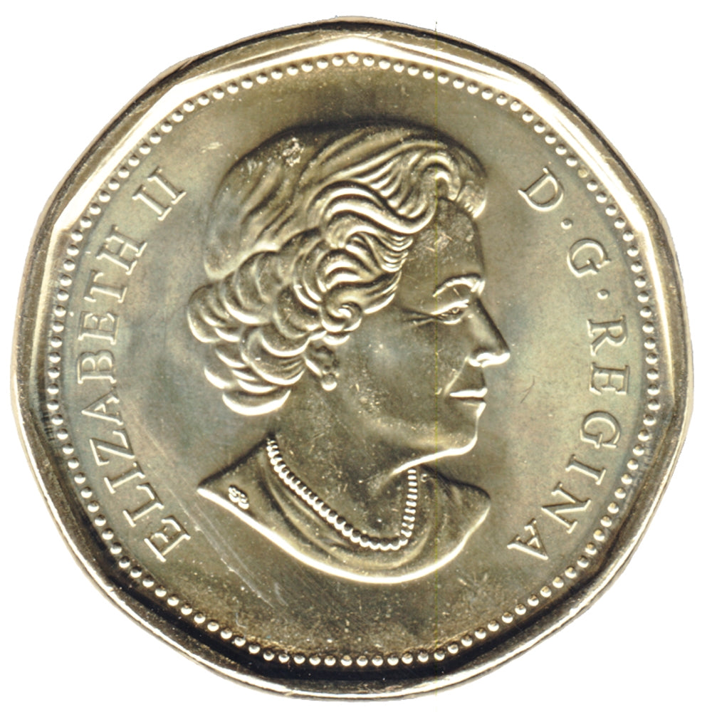 2014 Canada Birthday Dollar Brilliant Uncirculated (MS63)