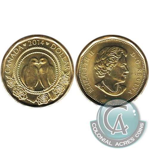 2014 Canada Wedding Dollar Brilliant Uncirculated (MS63)