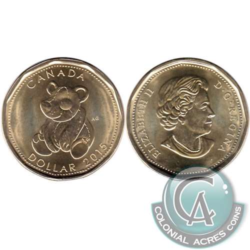 2015 Canada Baby Dollar Brilliant Uncirculated (MS63)