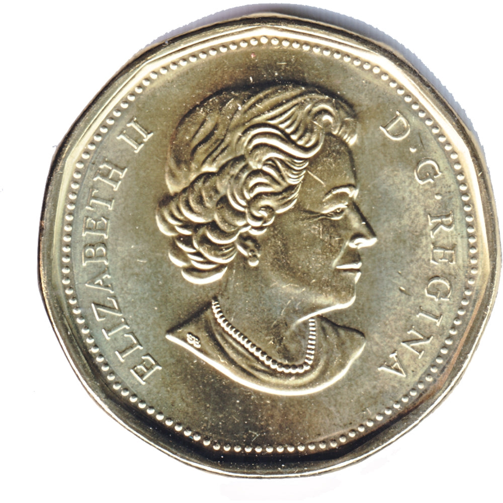 2015 Christmas Canada Dollar Brilliant Uncirculated (MS63)