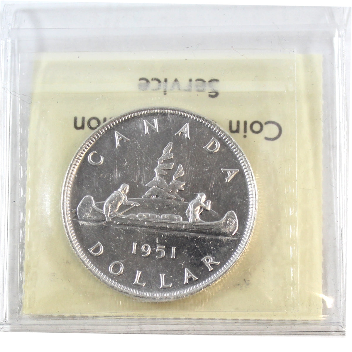 1951 Canada Dollar ICCS Certified MS64