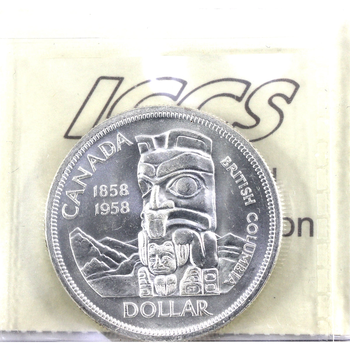 1958 Canada Dollar ICCS Certified MS64