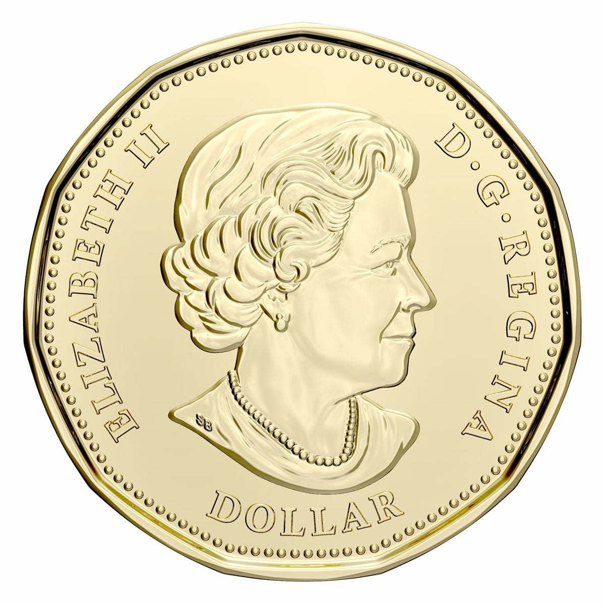 2020 Coloured United Nations Canada Loon Dollar Brilliant Uncirculated (MS63)