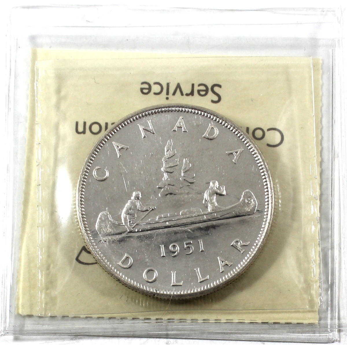 1951 Canada Dollar ICCS Certified MS63