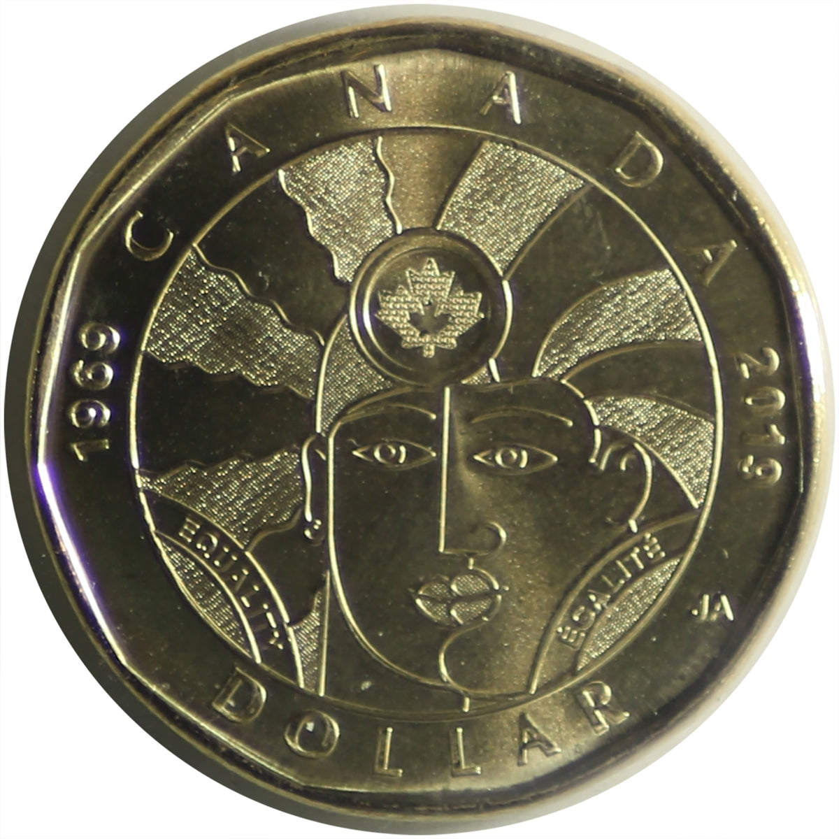 2019 Equality Canada Loon Dollar ICCS Certified MS67