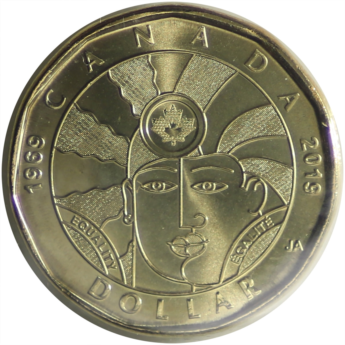 2019 Equality Canada Loon Dollar ICCS Certified MS64