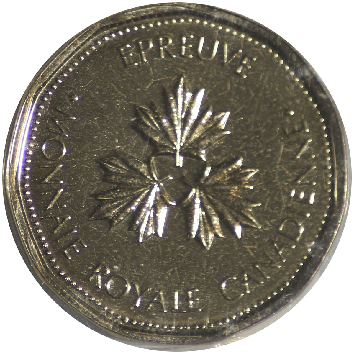 (2004) Canada Dollar Test Token TT-100.24 ICCS Certified MS66