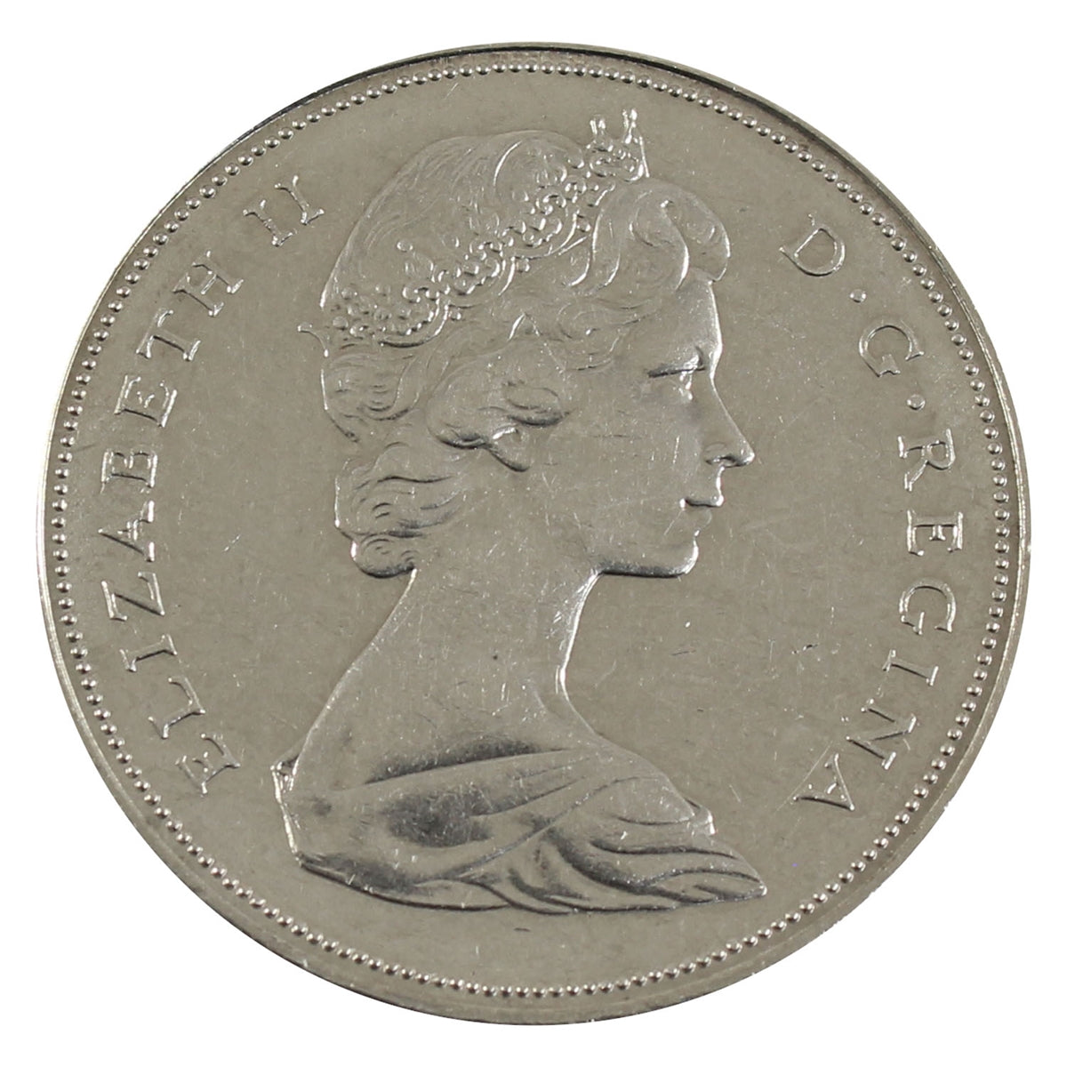 1968 DHL #1 Canada Nickel Dollar Uncirculated (MS60)