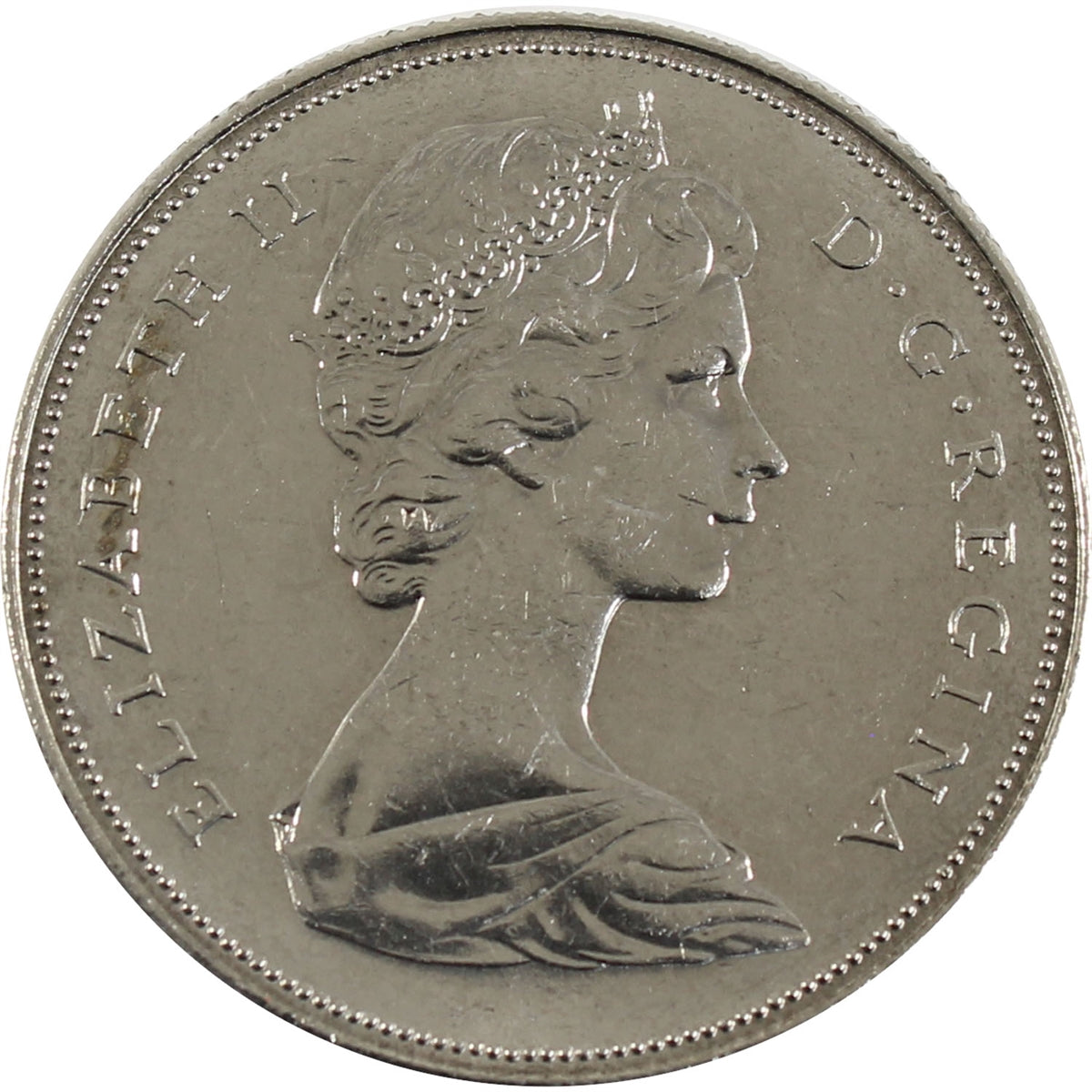 1968 DHL #1 Canada Nickel Dollar Brilliant Uncirculated (MS63)