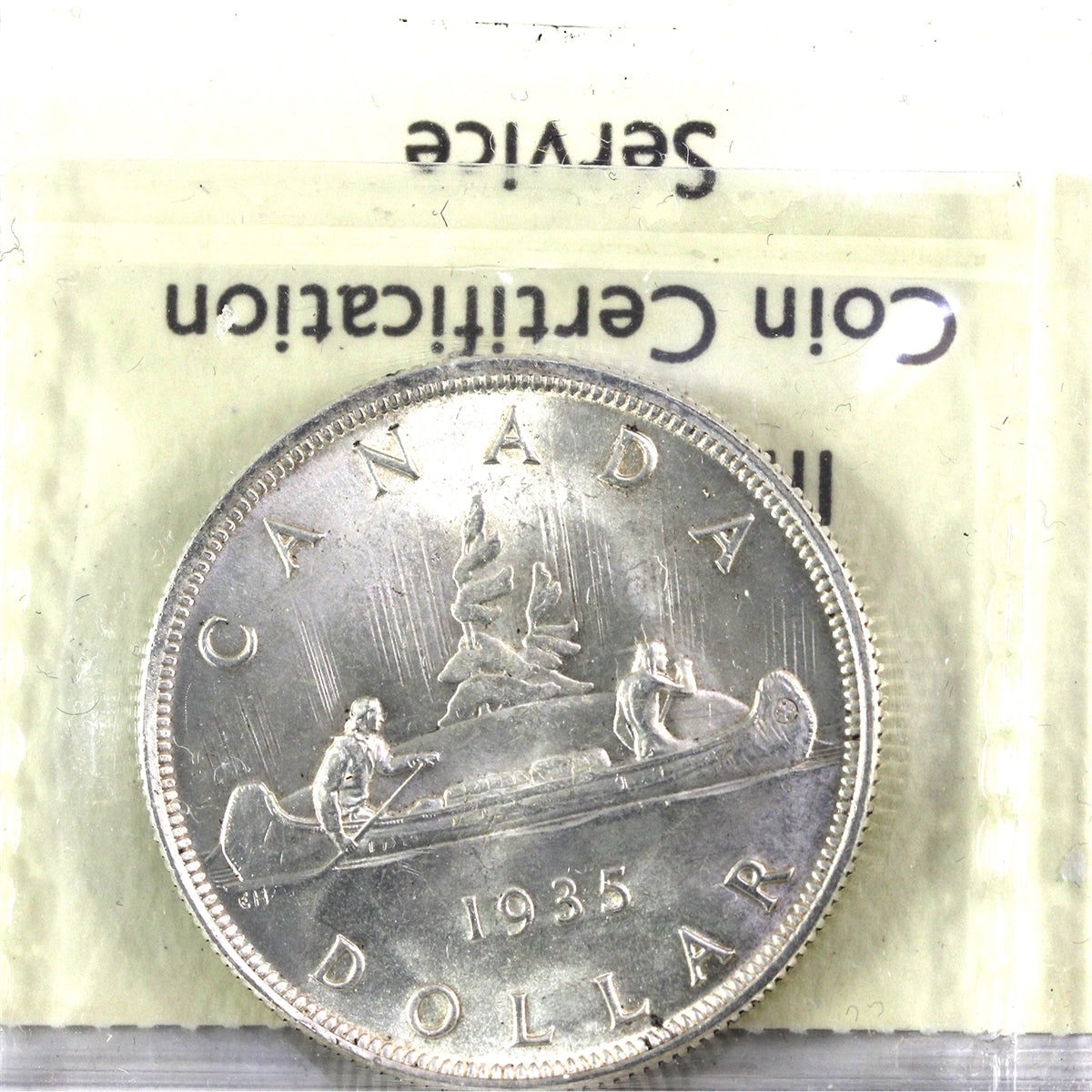 1935 Canada Dollar ICCS Certified MS65 (XZD 003)
