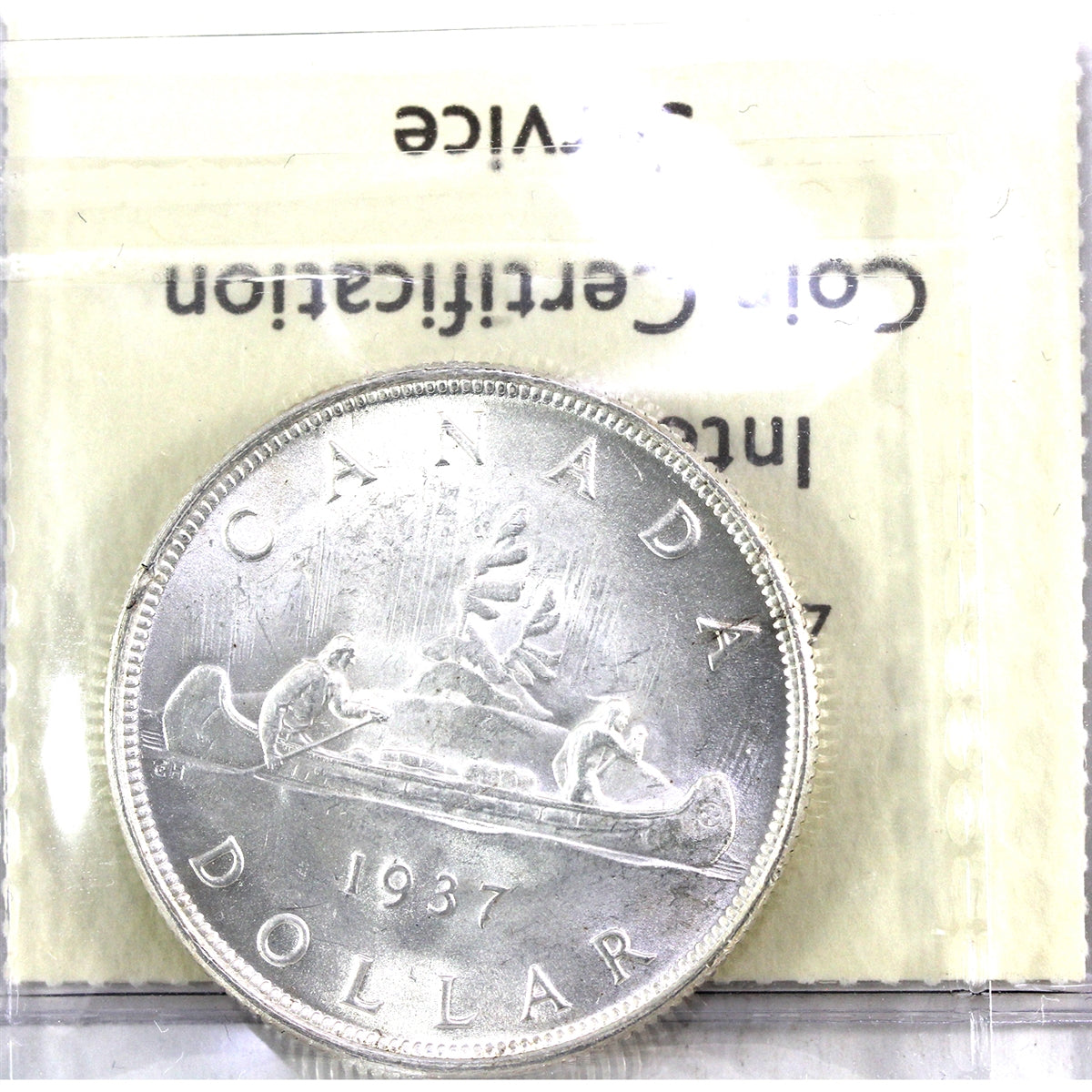 1937 Canada Dollar ICCS Certified MS64 (XSW 740)