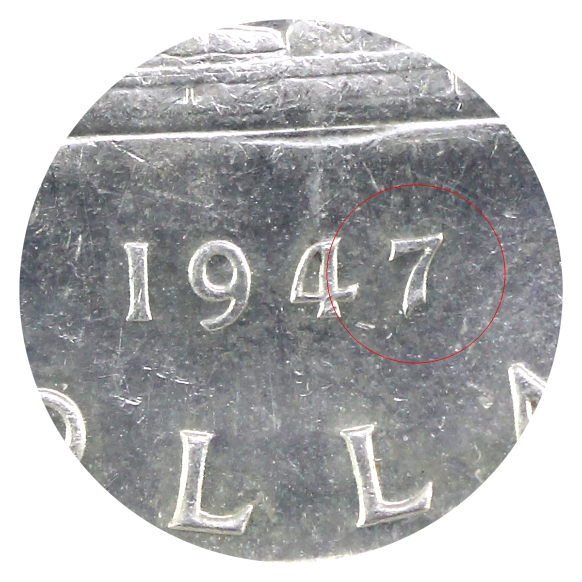 1947 Blunt 7 Canada Dollar ICCS Certified MS62