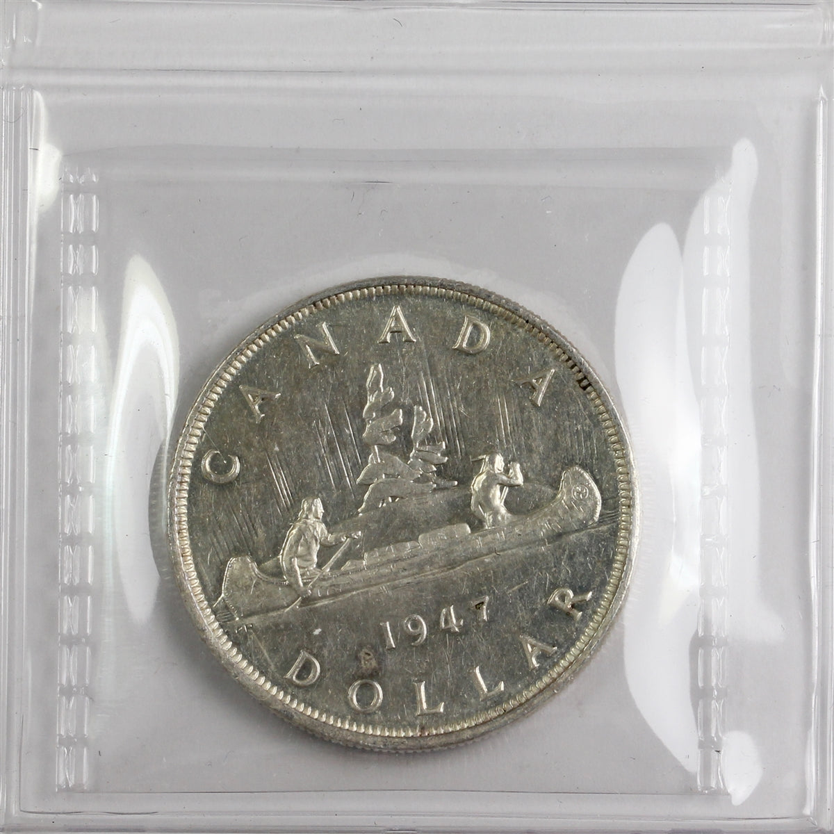 1947 Blunt 7 Canada Dollar ICCS Certified AU50