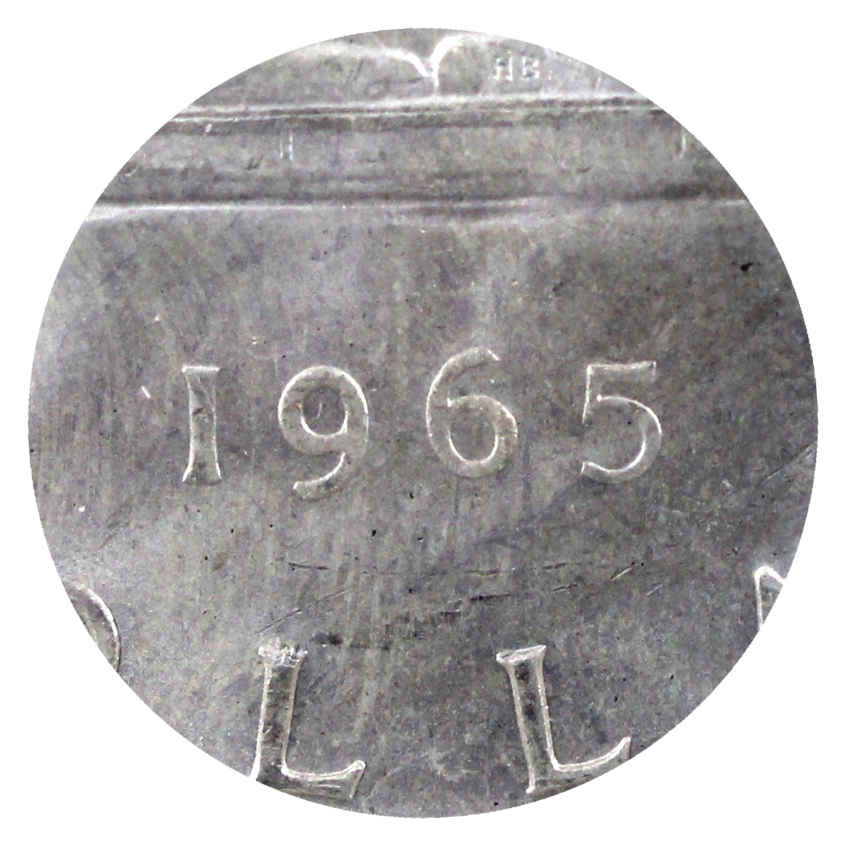 1965 Large Beads Blunt 5 (Type 3) Canada Dollar ICCS Certified MS64