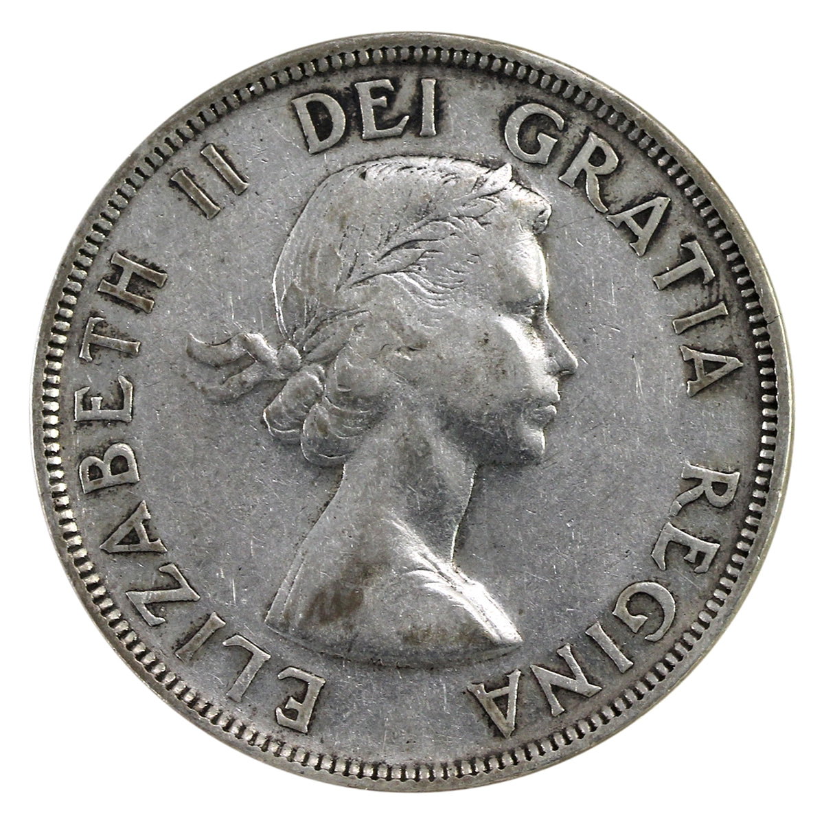 1955 Canada Dollar F-VF (F15)